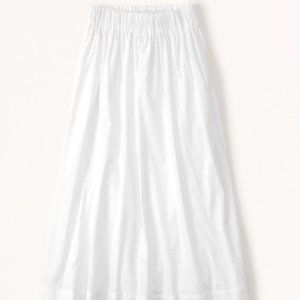 Abercrombie and Fitch Resort Volume Maxi Skirt